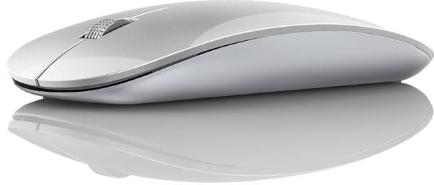 Offbeat Atom Dual Bluetooth 5.1+5.1 & 2.4Ghz Wireless, Triple Device connectivity Wireless Laser Mouse  with Bluetooth