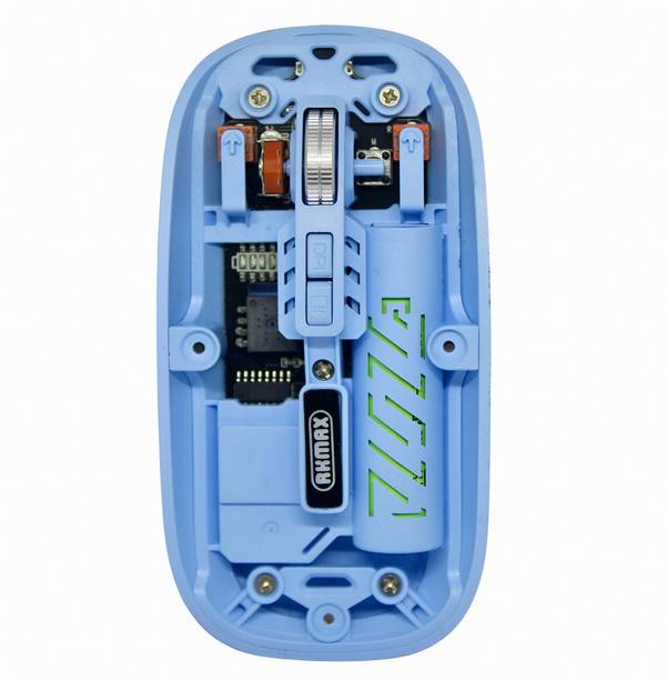 RKMAX Transparent Mouse Bluetooth 5.2 & 2.4G, Rechargeable Type C, RGB Wireless Mouce Wireless Ambidextrous Optical  Gaming Mouse  with Bluetooth