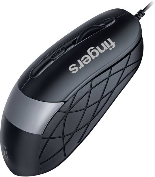 FINGERSMOUSE M02 Wired Ambidextrous Optical Mouse