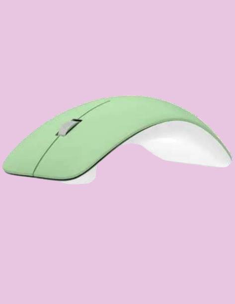 Aurora World Curve Wireless Mouse with USB-A & USB-C -857 Ergonomic Optical Mouse