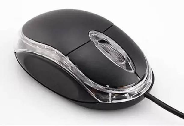 naturel Wired Mouse, Led Tracking, Scrolling Wheel Wired Ambidextrous Optical Mouse