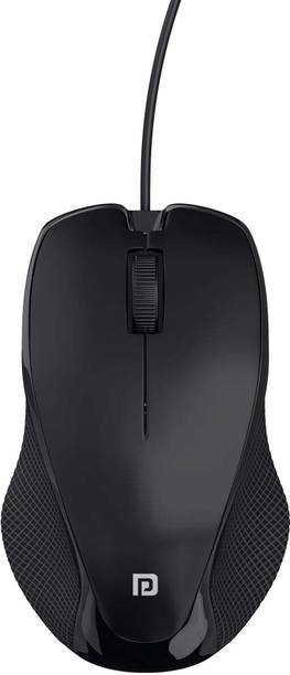 Portronics POR 1800 Wired Mouse Wired Right Handed Optical Mouse