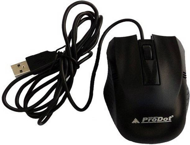PRODOT MU-253s Wired Ambidextrous Optical Mouse