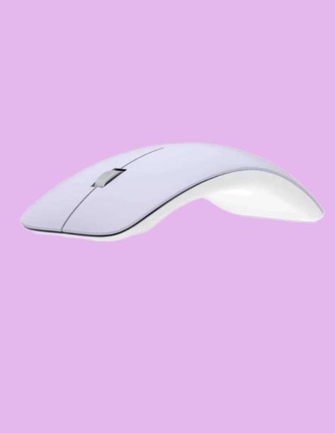 Aurora World Curve Wireless Mouse with USB-A & USB-C -951 Wireless Ergonomic Optical Mouse