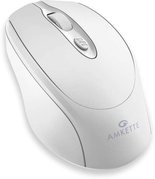 AMKETTE Hush Pro Byte Plus Rechargeable Bluetooth Wireless Optical Mouse  with Bluetooth