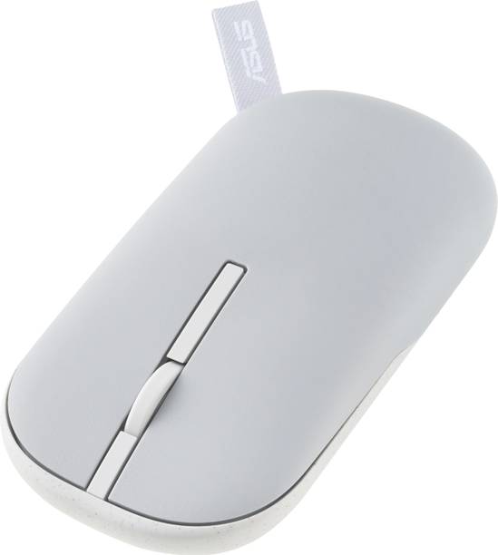ASUS MD100 Marshmallow Wireless Ambidextrous Optical Mouse MD100 / Multi-Mode Connect, Adj. DPI upto 1600 DPI, Silent, Bluetooth 5.0 Dual Mode