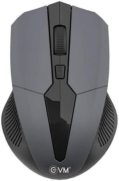EVM 3W042 Wireless Ambidextrous Touch  Gaming Mouse DPI Button, 10 Meter Range, 2.4 GHz Connectivity, Comfort Hand Grip  with Bluetooth