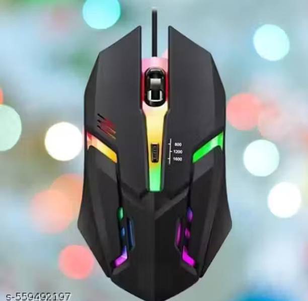 NURAT GAMING MOUSE Wired Ambidextrous Optical  Gaming Mouse