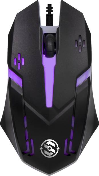 Salpido M27 USB Corded Optical Mouse Wired Ambidextrous Optical  Gaming Mouse