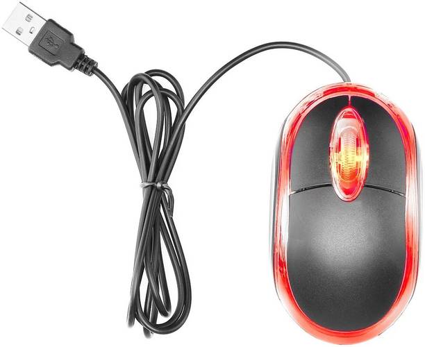 SOJUBA New Arrival Wired Optical USB Mouse for LAPTOPS and DESKTOPS Wired Optical Mouse Wired Ambidextrous Optical  Gaming Mouse