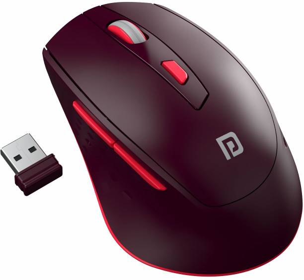 Portronics Toad 32 Wireless Mouse with 6 Buttons, Ergonomic Design, Adjustable Optical DPI Wireless Ambidextrous Optical Mouse