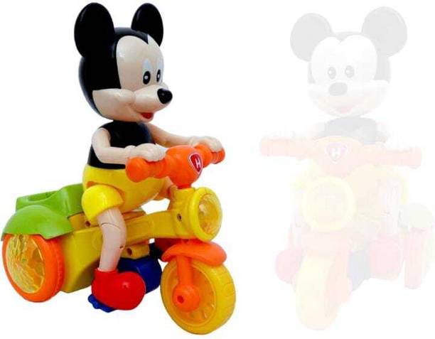 Ritesh Delivering Joys of Life Musical Mouse Riding Bicycle Toy123 Wireless Ambidextrous Optical  Gaming Mouse  with Bluetooth