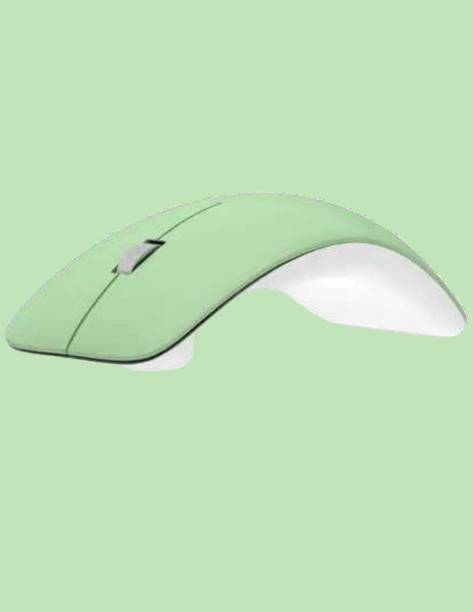 Aurora World Curve Wireless Mouse with USB-A & USB-C -868 Ergonomic Optical Mouse