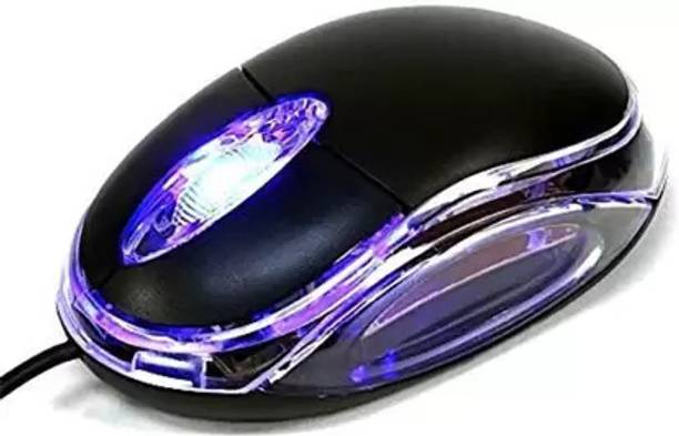 SPIDCOMSERVICES wireless mouse Wired Ambidextrous Optical Mouse
