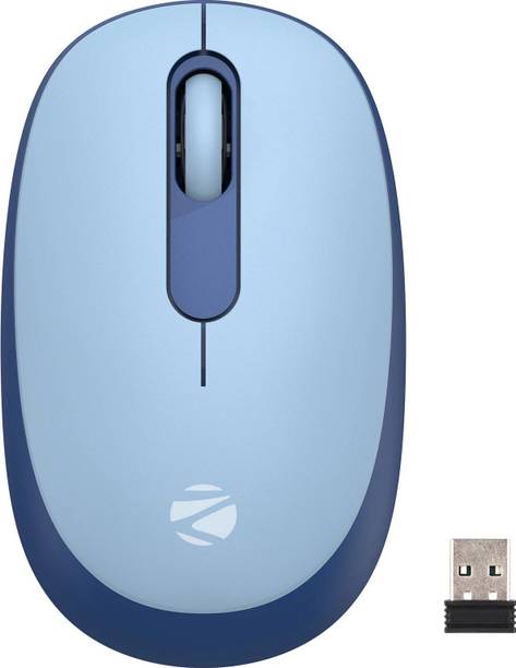 ZEBRONICS Groot Ambidextrous Optical Mouse Wireless Mouse, 1600DPI, Silent Ergonomic with 2 Years Warranty With Bluetooth
