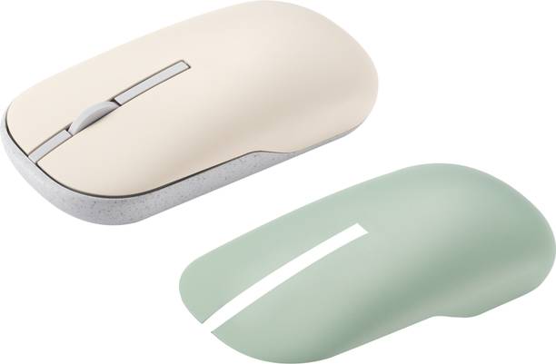 ASUS Marshmallow MD100 /Adj. DPI,2 in 1 color with Swappable magnetic top,Silent Wireless Ambidextrous Optical Mouse