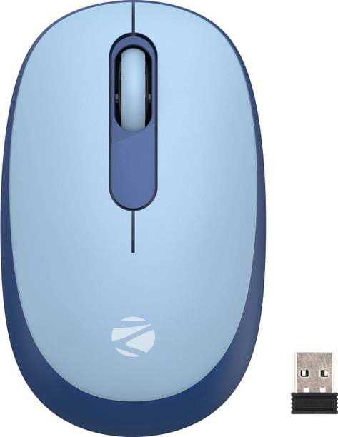 ZEBRONICS Groot Wireless Ambidextrous Optical Mouse Wireless Mouse, 1600DPI, Silent Ergonomic with 2 Years Warranty  with Bluetooth