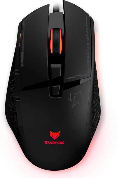 EVOFOX Phantom 2 Programmable Wired Ambidextrous Optical  Gaming Mouse