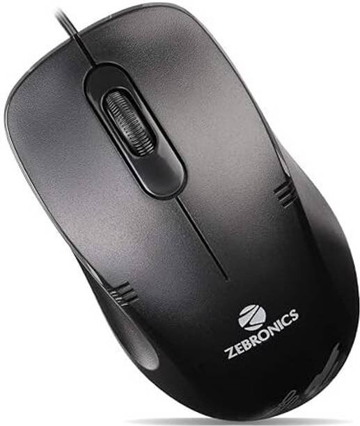 ZEBRONICS ZEB-POWER + Wired Ambidextrous Optical  Gaming Mouse