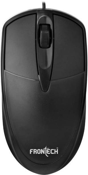 Frontech Wired USB Mouse with 3 Handy Buttons With Scroll Wheel 1000 DPI Wired Optical Mouse