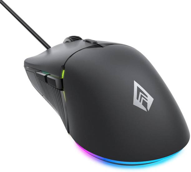 Archer Tech Lab SH-RECURVE100 Wired Ambidextrous Optical  Gaming Mouse