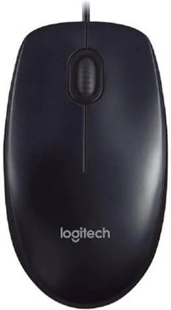 Logitech M90 Wired USB Mouse Black Wired Ambidextrous Optical Mouse