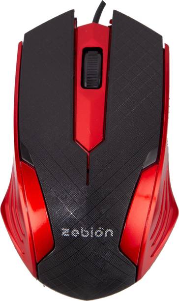 zebion Swag Wired Ambidextrous Optical Mouse