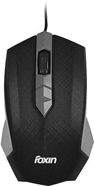 Foxin Smart | High Resolution 800 DPI | Wired Ambidextrous Optical Mouse