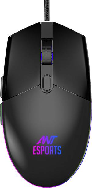 Ant Esports GM60 Wired Ergonomic Optical Gaming Mouse