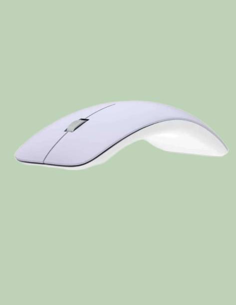 Aurora World Curve Wireless Mouse with USB-A & USB-C -987 Ergonomic Optical Mouse