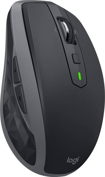 Logitech MX Anywhere 2S Wireless Ambidextrous Optical Mouse Multi-Surface with 4000 DPI, Hyper-Fast Scrolling and 7 Customisable Buttons  with Bluetooth