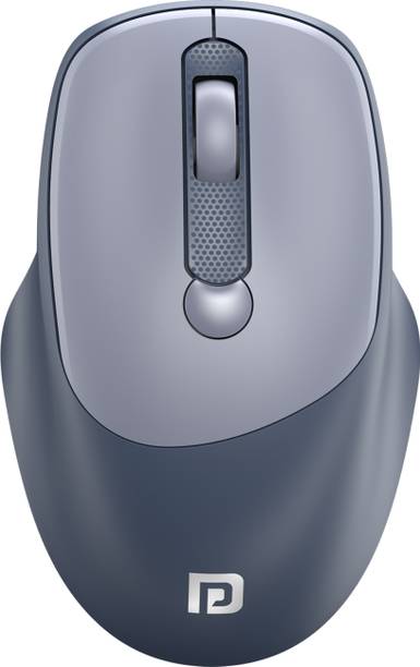 Portronics Toad 7 Wireless, Bluetooth + 2.4 GHz, Rechargeable, for Laptop, Mac, PC, Tablet Wireless Ambidextrous Optical Mouse  with Bluetooth
