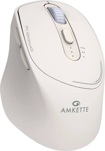 AMKETTE Hush Pro Epic Wireless Ambidextrous Optical Mouse  with Bluetooth