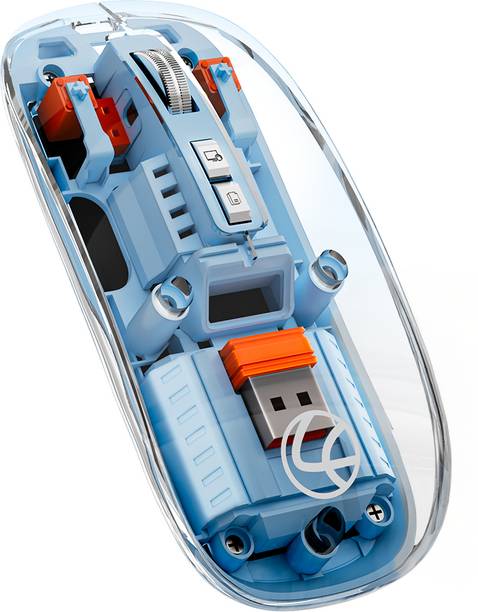 LAPCARE Trendy Plus Blue Ergonomic Laser Mouse