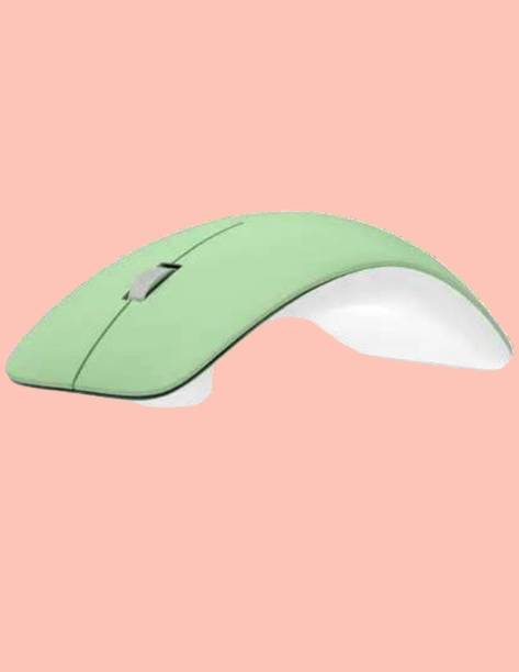 Aurora World Curve Wireless Mouse with USB-A & USB-C -876 Wireless Ergonomic Optical Mouse