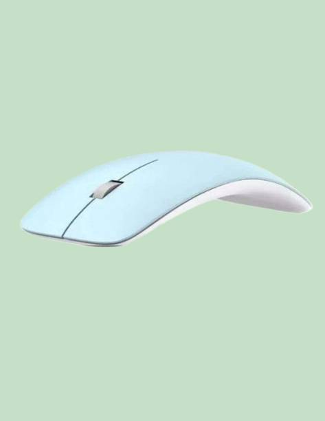 Aurora World Curve Wireless Mouse with USB-A & USB-C -1019 Wireless Ergonomic Optical Mouse
