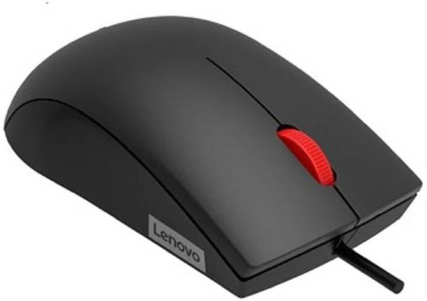 Lenovo 120 Wired Mouse Wired Ambidextrous Optical  Gaming Mouse