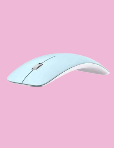 Aurora World Curve Wireless Mouse with USB-A & USB-C -1074 Ergonomic Optical Mouse