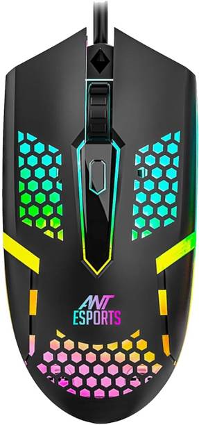 Ant Esports ANT VALUE GM1103 Wired Ergonomic Optical  Gaming Mouse