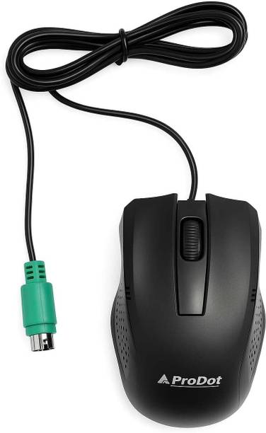 PRODOT 253 PS2 Wired Ambidextrous Optical Mouse