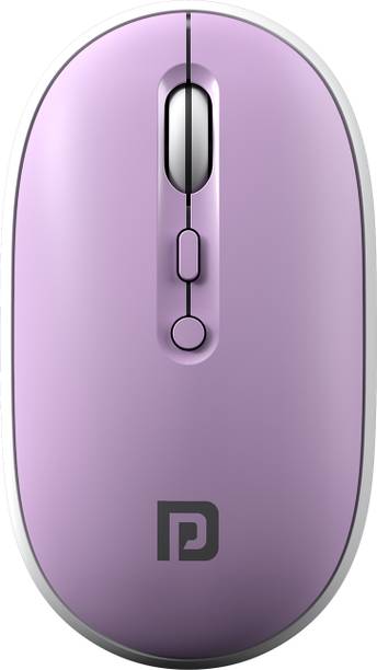 Portronics Toad II Bluetooth Wireless Mouse, Rechargeable, Desktop Show/Hide, Adjust DPI, Wireless Ambidextrous Optical Mouse  with Bluetooth