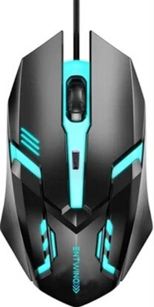 ENTWINO Wired Gaming Mouse, Laptop Mouse, RGB Light, DPI Button, Gaming Mouse Pad Wired Ambidextrous Optical Gaming Mouse