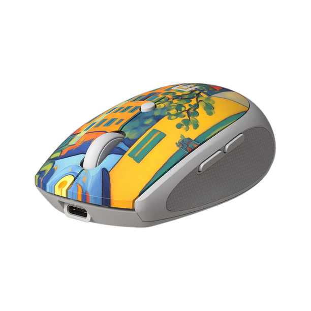 Portronics Toad III Plus Ambidextrous Optical Mouse Rechargeable, 6 Buttons
