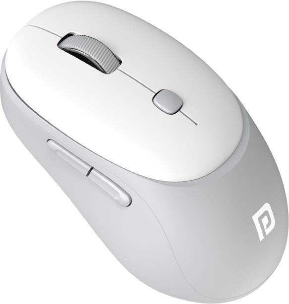 Portronics Toad-Neo Wireless Bluetooth Mouse with Dual Connectivity,Rechargeable Battery Ambidextrous Optical Mouse