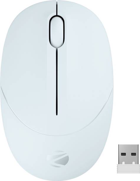 ZEBRONICS Panther Ambidextrous Optical Mouse 1600DPI, Silent Ergonomic, Power Saving Precision