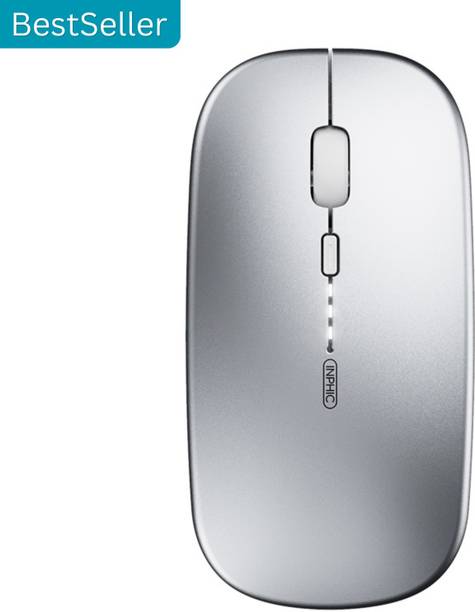 INPHIC M1 PRO Wireless + Bluetooth Mouse Right Handed Optical Gaming Mouse