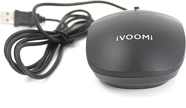 iVoomi Bold Wired Optical Mouse, Plug & Play USB Mouse for PC, Laptop, Windows, Mac Wireless Ergonomic Optical  Gaming Mouse  with Bluetooth