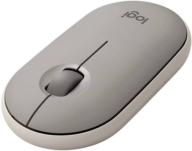 Logitech PebbleM350/SilentButtons,BluetoothorUSB(Multi-DeviceConnectivity) Wireless Optical Mouse