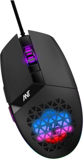 Ant Ghost10 Wired Ambidextrous Optical  Gaming Mouse