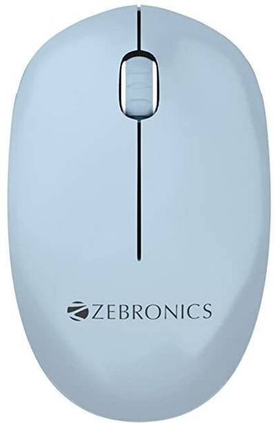 ZEBRONICS Zeb CHEETAH Wireless mouse with 1600 DPI, High accuracy, Ergonomic design Wireless Ambidextrous Optical Mouse